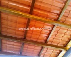 Πλαστικό κεραμίδι σε φύλλο (ASA-PVC)