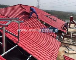 Πλαστικό κεραμίδι σε φύλλο (ASA-PVC)