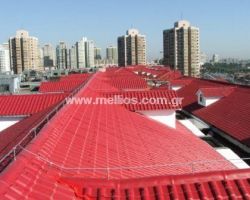 Πλαστικό κεραμίδι σε φύλλο (ASA-PVC)