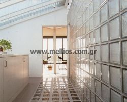 Υαλόπλακα δαπέδου για φωτιστικά