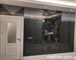 DECOWALL panel - Σχέδιο 201 BLACK WHITE