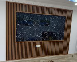 DECOWALL panel - Σχέδιο 201 BLACK WHITE