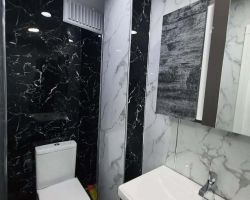 DECOWALL Panel - 201 BLACK WHITE 1220x2800x2,8mm