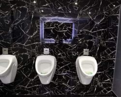 DECOWALL Panel - 201 BLACK WHITE 1220x2800x2,8mm