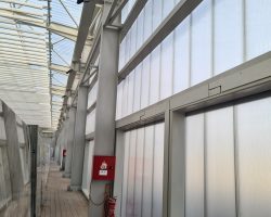 Εκθεσιακός χώρος Marmor - Κυψελωτά πολυκαρβονικά φύλλα