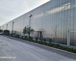 Εκθεσιακός χώρος Marmor - Κυψελωτά πολυκαρβονικά φύλλα