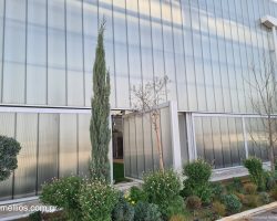 Εκθεσιακός χώρος Marmor - Κυψελωτά πολυκαρβονικά φύλλα